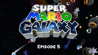 Super Mario Galaxy - Episode 5 - Space Junk Galaxy Star 3 & Sling Pod Galaxy