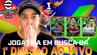 🔥⚽️ JOGATINA EM BUSCA DA 1ª DIVISÃO AO VIVO | EFOOTBALL 2025 - PS5