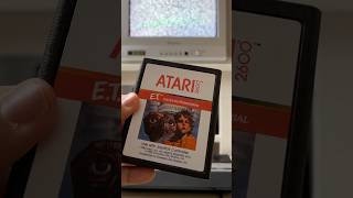 E.T on Atari 2600 #shorts #short #retrogaming #retro #atari #atari2600 #80s #videogame #retrogame