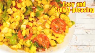 How to make A Crowd-pleasing Favorite Avocado Corn Salad | Chef Darlene