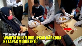 VIRAL || VIDEO DETIK-DETIK PETUGAS GAGALKAN PENYELUNDUPAN SABU-SABU KE LAPAS MOJOKERTO