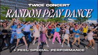 [KPOP IN PUBLIC] Random Play Dance TWICE METLIFE NJ Concert | Feel Special Performance