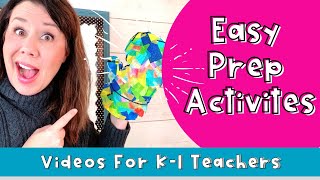 Winter Fun Activities For Kindergarten and First Grade