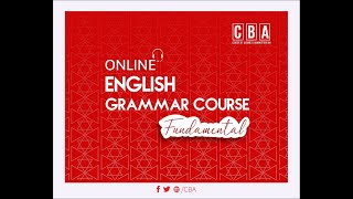 Online English Grammar Course (OEGC) I CBA