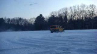 🚩🚩H2 Hummer in Snow: H2 Covers Big Charlie In Snow...🚩🚩