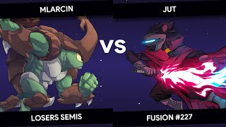 Fusion # 227 - Rivals of Aether 2 - Mlarcin vs Jut - Losers Semis