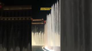 Bellagio I Dancing  Water Fountsin in Las Vegas #nornnoyvlogs  #shorts #LasVegas #fountain #travel