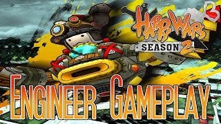 Happy Wars - Engineer Gameplay