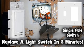 How to Replace a Light Switch