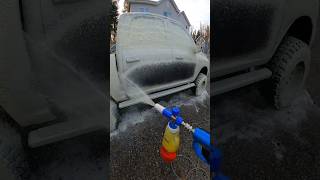 Satisfying Foam Cannon in 4K #cardetailing #asmr