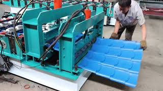 glazed roll forming machine