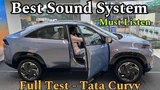 Tata Curvv Music System Test | Best Sound System In Segment | JBL Speakers | Big Dawgs & 410 Songs