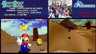 Super Mario 64 (16 Star Race) by Siglemic, Sicko in 20:44 - SGDQ 2013