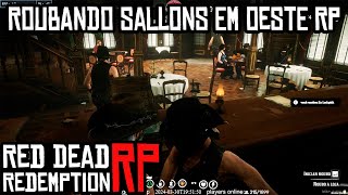 ROUBANDO SALLONS EM OESTE RP - RED DEAD REDEMPTION 2