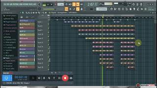 FL studio 20.How to make amapiano like Felo le tee X Mellow and sleazy and DJ the mxo. free flp