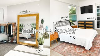 aesthetic ROOM MAKEOVER for 2022 *earth tones, thrifted & affordable*