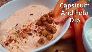 Roast Capsicum and Feta Dip