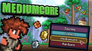 Playing Mediumcore Terraria!