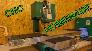 Homemade DIY 3-axis CNC Mill for wood working