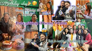 My Pala gifted me iPhone14plus🤩😱birthday vlog/thank you for BeautifulSurpriseGiftsandCakes💘Vlog22