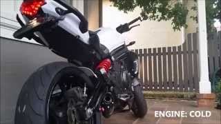 Kawasaki er6n - Full Two Brothers Exhaust - SamGotZen