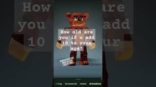 How old would you be ? #music #dance #song #roblox #like #moresubs #edit #shortsvideo #roblox #short