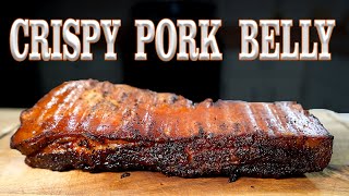 Easiest way to make CRISPY PORK BELLY on a Webber Kettle Grill