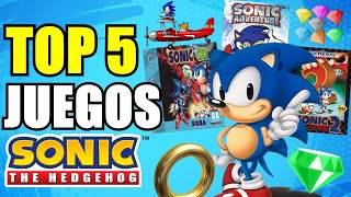 5 MEJORES JUEGOS de SONIC de TODOS LOS TIEMPOS