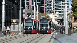 An Exploration of the Sydney Light Railway System L2 and L3 Circular Quay to Moore Park.