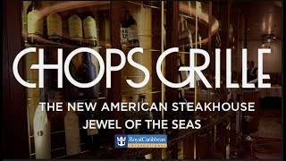 Dining at Chops Grille on Royal Caribbean Jewel of the Seas