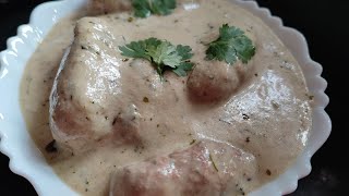 Chicken Malai Kofta🧆 Kaise Banaye|Restaurant Style Chicken Malai Kofta Recipe........