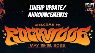 Welcome to Rockville 2025 Lineup Announcements/ Updates