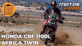 PRUEBA OFF ROAD Honda CRF1100L Africa Twin 2024 |  Motosx1000