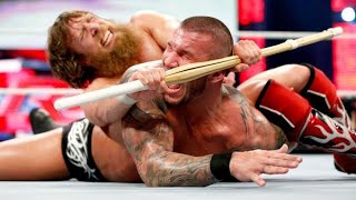 Daniel Bryan vs Randy Orton Street Fight Match RAW 6/24/2013 Highlights