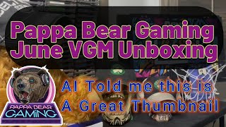 Video Games Monthly - June 2024 - Pappa Bear Gaming #vgm    #retrogaming #collectinggames