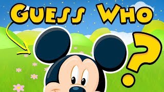 Disney: Guess Who Part 1 | Guess The Classic Disney Characters | Fun Game For Kids