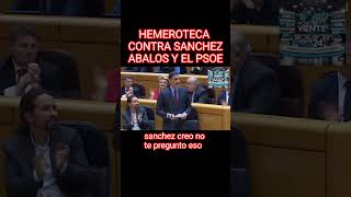 HEMEROTECA CONTRA EL "1" O SANCHEZ, ABALOS Y EL PSOE .MIRAR HASTA EL FINAL. VALE LA PENA.Subtitulado