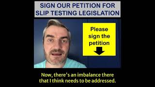 Why is tougher legislation needed for slip testing? #Sliptember 2021