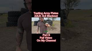 Part 6 Putting the U.S. Armys Level IV Body Armor To The Test: Review Bulletproof or Bust? #shorts