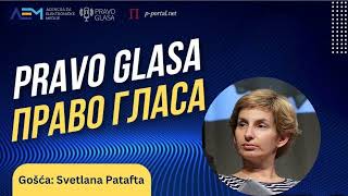 Pravo glasa S2E7, gošća: Svetlana Patafta