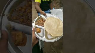 Jharkhand ka Street side chhola bhatura | Let's eat with Nandini