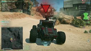 DOOM Buggy - Shredding kids in a Harrasser (Planetside 2)