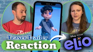 Elio | TEASER TRAILER REACTION | First Look at New Pixar Movie!