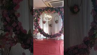 Ring Ceremony Decoration #engagement #decoration #ringceremony #viral #shorts #weddingdecor