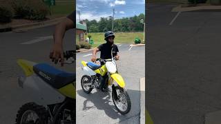 😂 the 2023 rm 85 did bro dirty in the streets | Charlotte Bikelife vibes!! #bikelife #2stroke