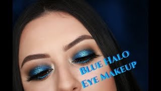 Beginner Blue Halo Eye Makeup Tutorial | In Depth Makeup Tutorial