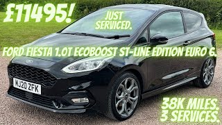 Ford Fiesta 1.0T EcoBoost ST-Line Edition Euro 6 (s/s). Just Serviced.