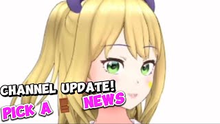 Hi! New Vtuber Avatar + Pick A door News