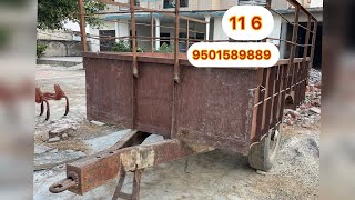 11 6 trolley for sale in Punjab 🔥🔥cheapest price in India #automobile #tralla