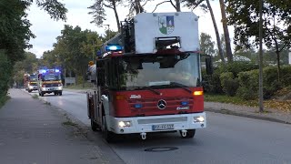 [Feueralarm in Störfallbetrieb!] Einsatzfahrten Freiwillige Feuerwehr Geesthacht